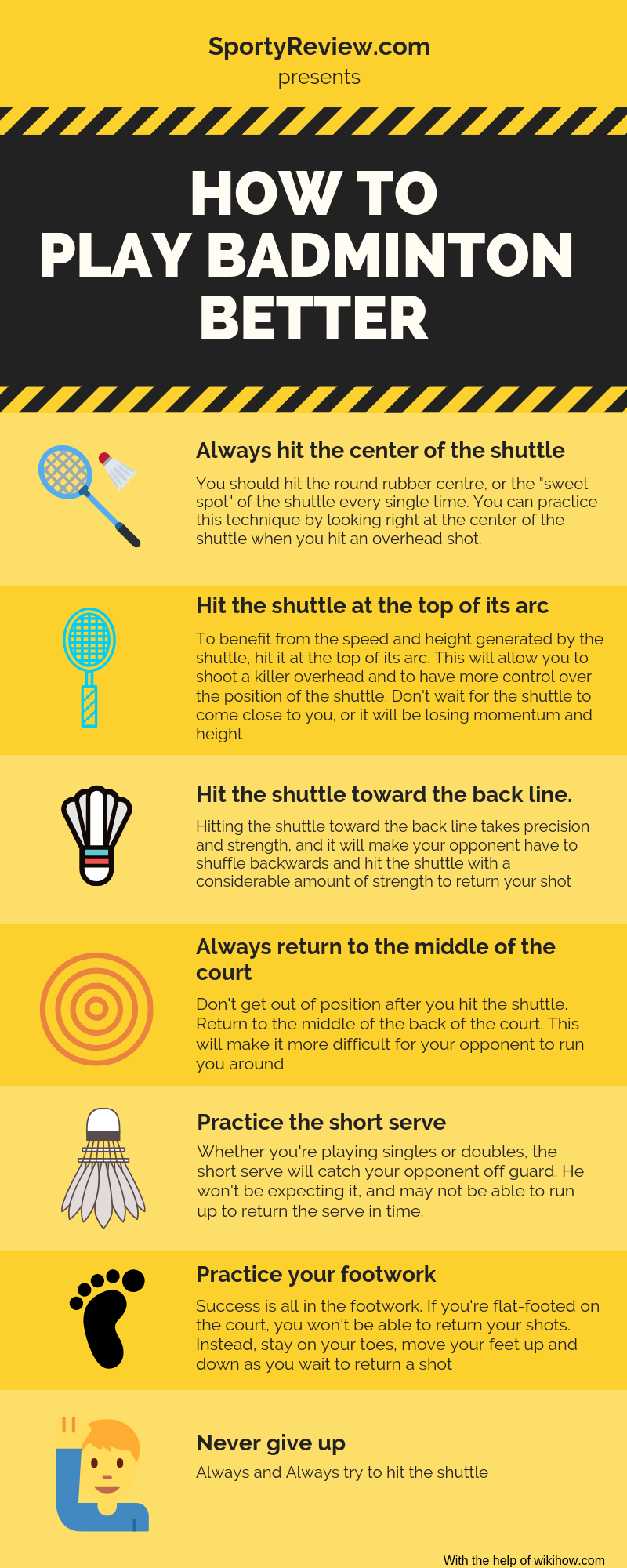 how to play badminton better