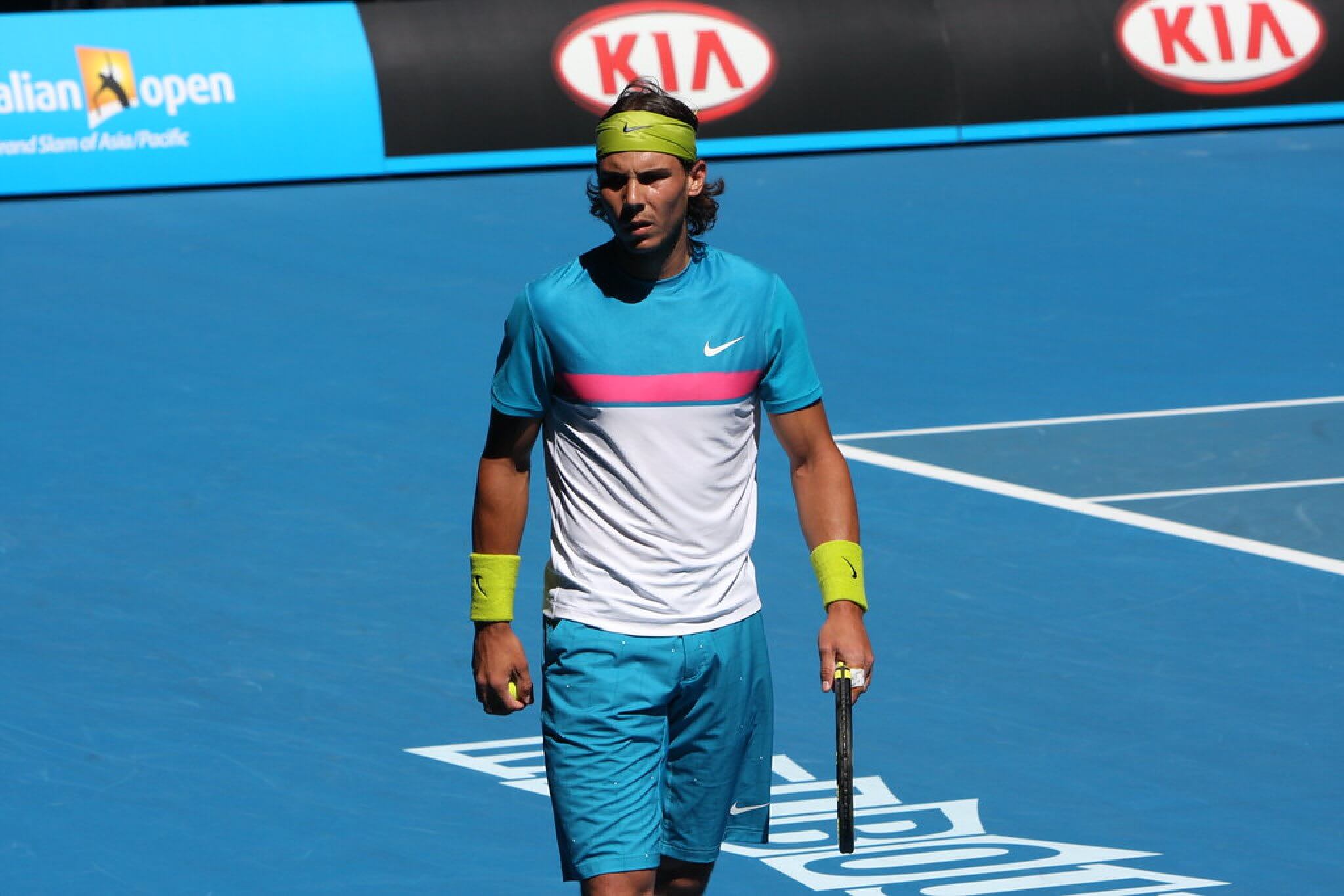 nadal purple hat